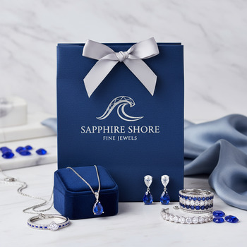 Фирменный бумажный пакет Sapphire Shore